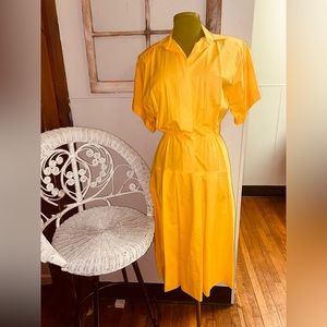 Vintage Laine shirt dress.